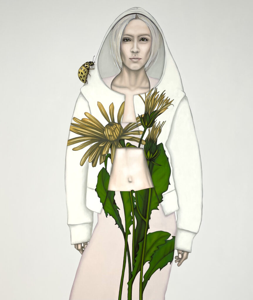 Poem of Physical Dependence, 170x140cm, Oil on Canvas, 2025 Sandra Ackermann, Poem of Pysical Dependence, Oil on Canvas, 2025